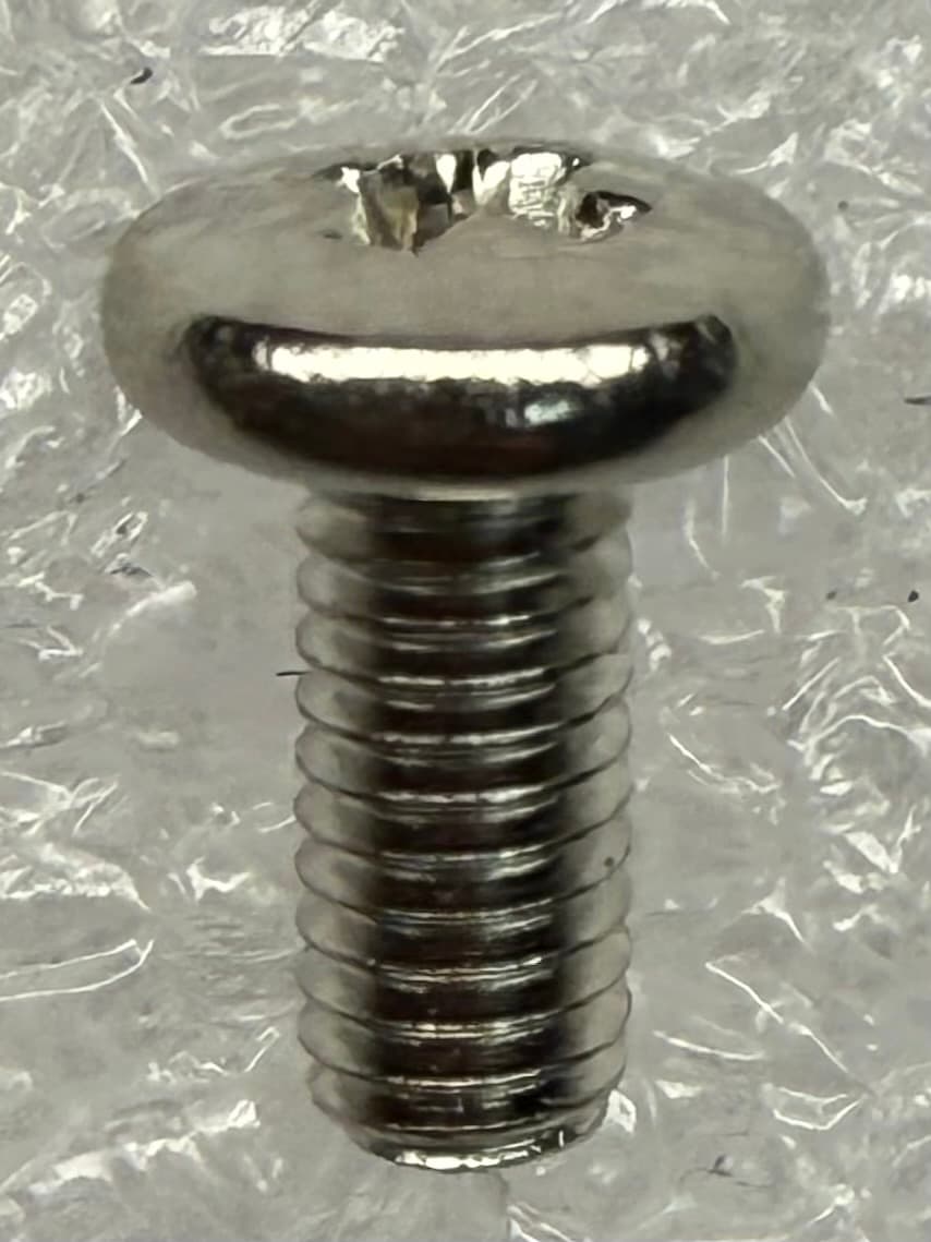 BH M M2×3mm 니켈 바인드헤드 마이크로나사 - MiniBolt