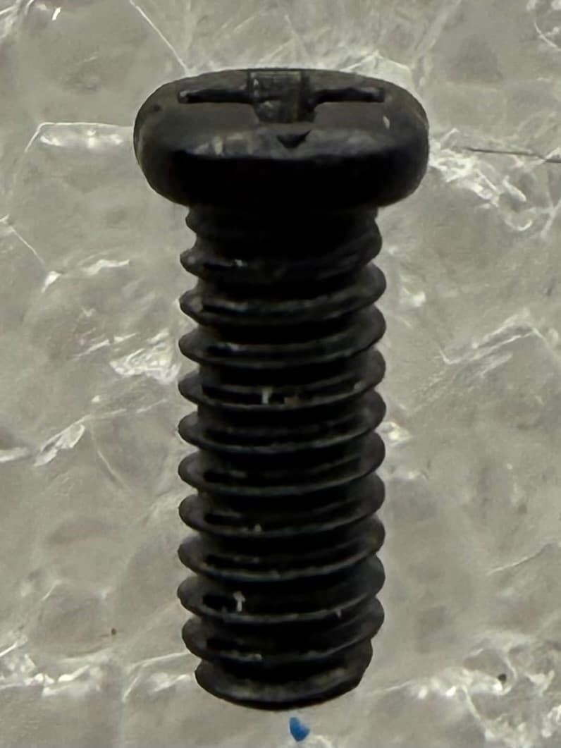 M/C M M2×12mm 블랙 마이크로스크류/평머리 마이크로나사 - MiniBolt