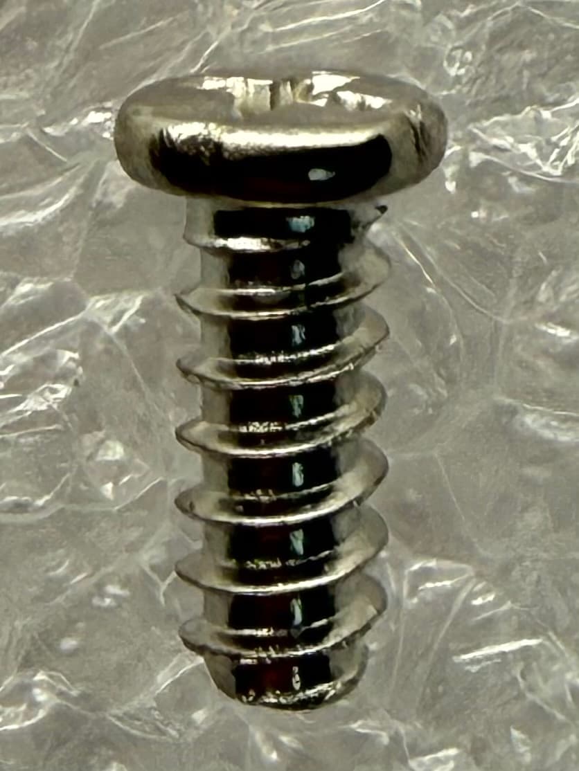 M/C T M1.4×4mm 니켈 마이크로스크류 니켈 마이크로 스크류 - M1.4x4mm SWCH18A 탄소강