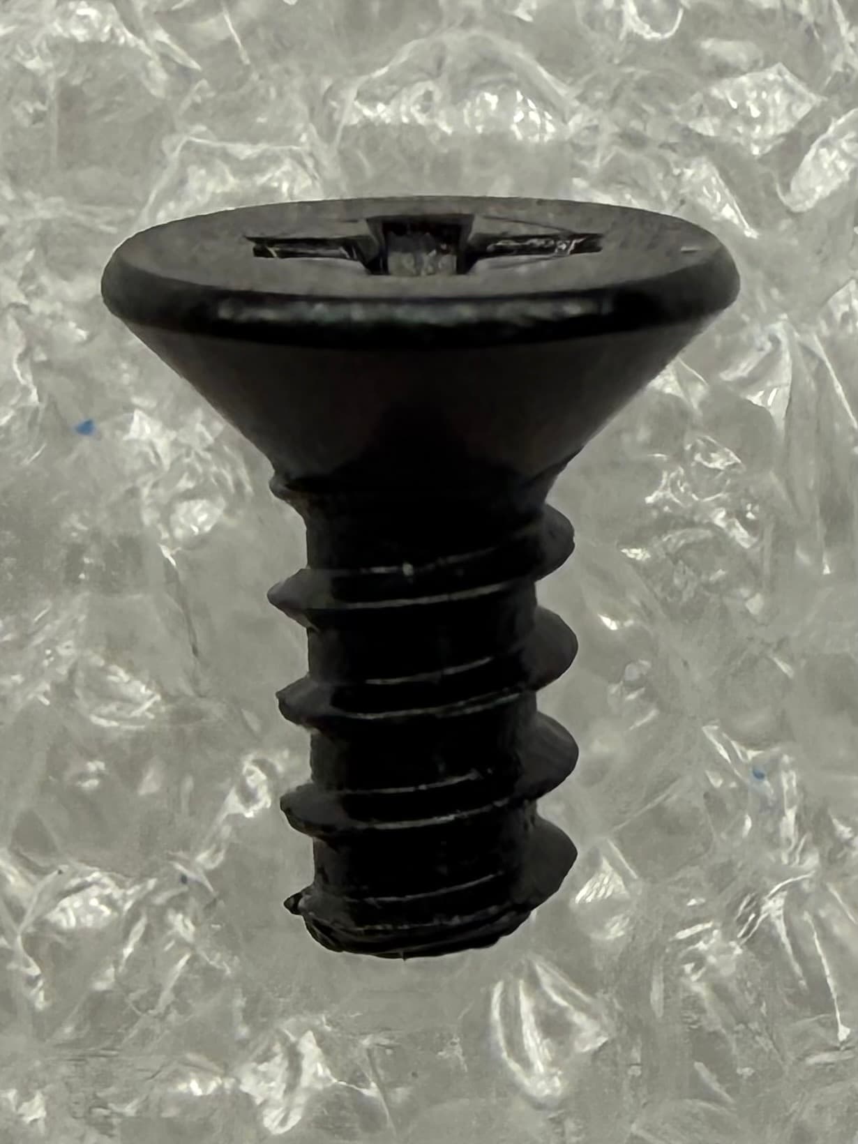 FH T M3×5mm 블랙 플랫헤드 블랙 마이크로 스크류 - M3x5mm SWCH10A 탄소강